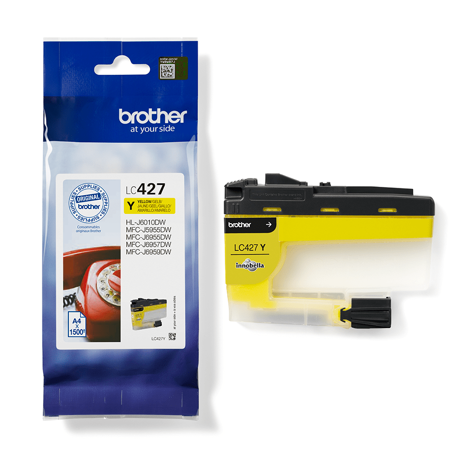 Genuine Brother LC427Y Ink Cartridge – Yellow 3